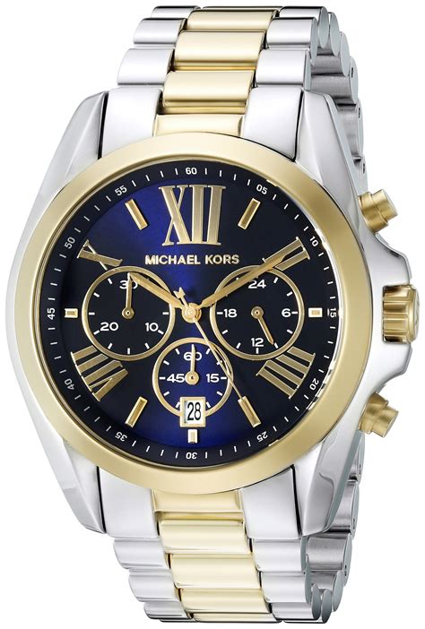 michael kors bradshaw 2 tone watch|Michael Kors Watch bradshaw smartwatch.